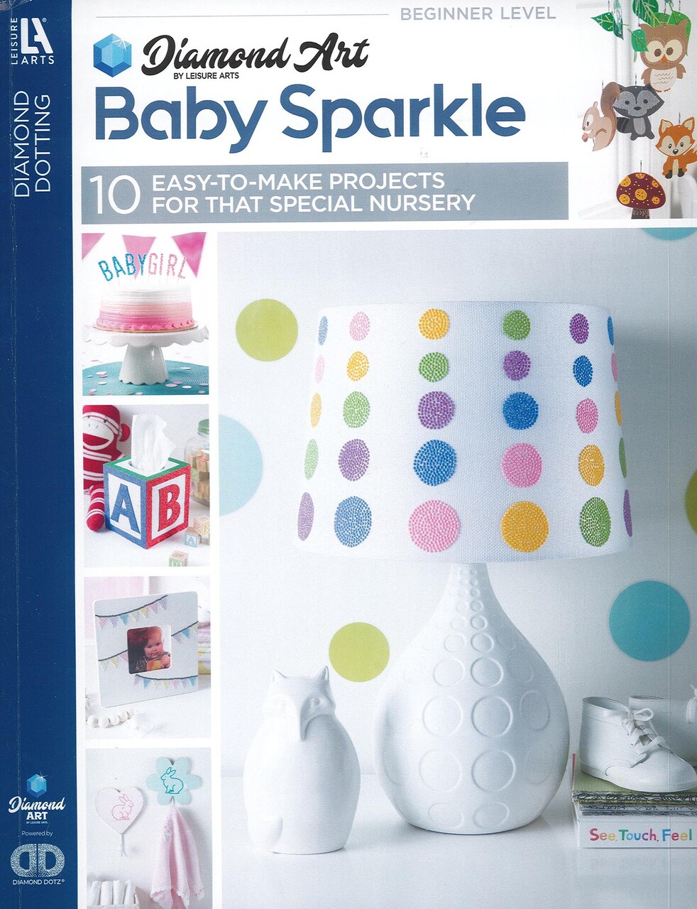 Diamond Art By Leisure Arts Baby Sparkle Book Diamond Dotting Book